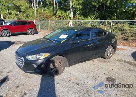 2018 Hyundai Elantra Sel из США, поврежденный, VIN 5NPD84LF7JH248252